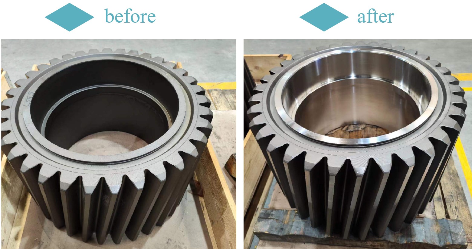 Halnn CBN tools for finishing turning wind turbine gears(图2)